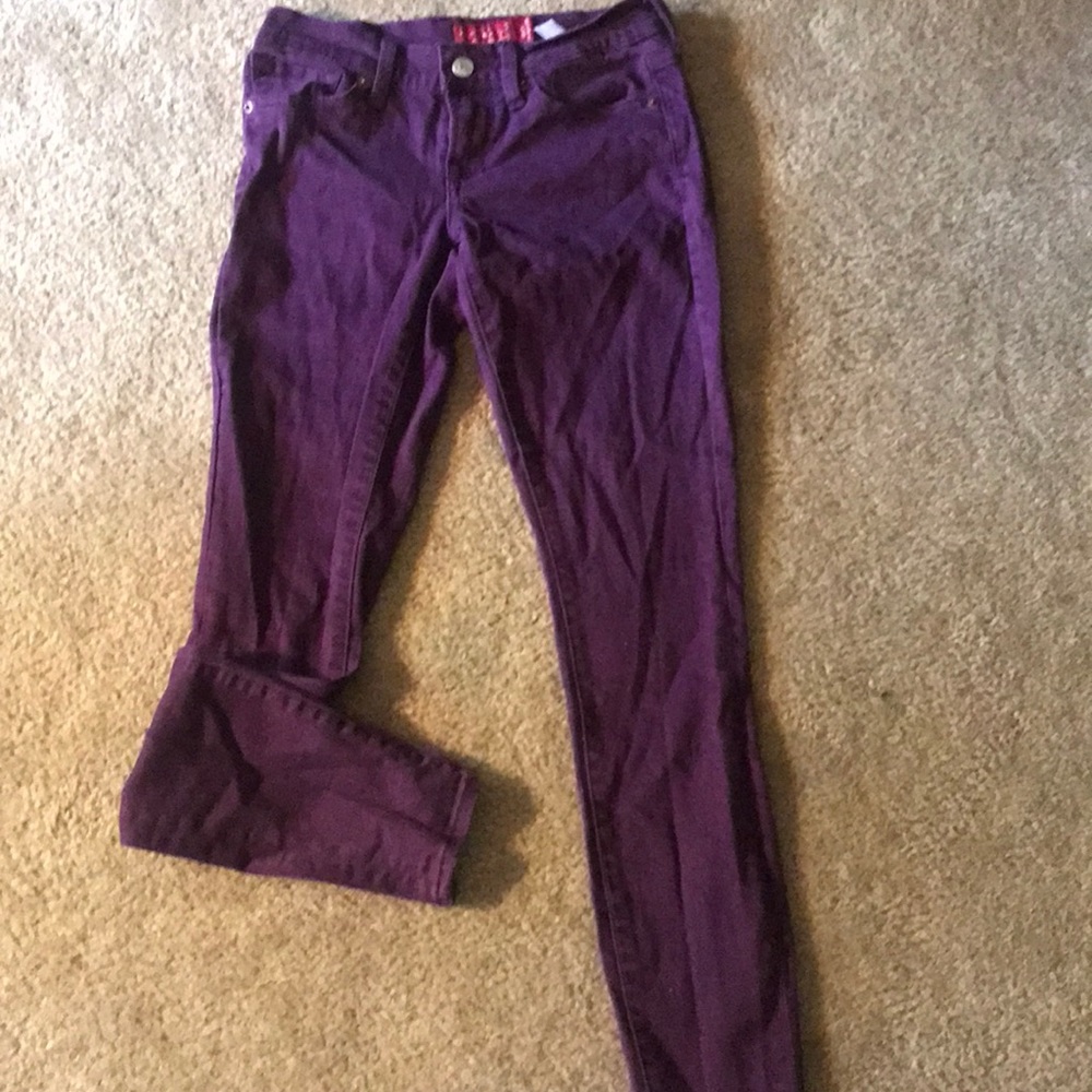 Purple jean